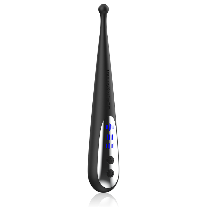 Stimulateur Clitoridien Kenneth - Black&Silver