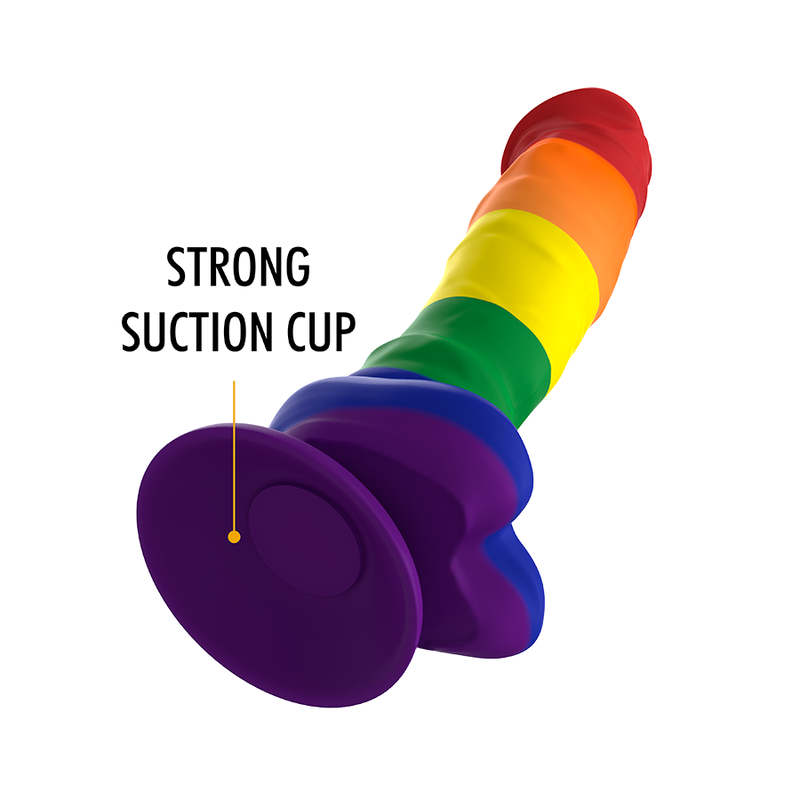 Gode Fantaisie Mythology Corey Pride Taille L Arc-en-Ciel - MYTHOLOGY FANTASY DILDO