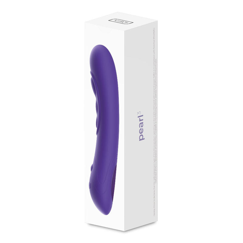 Vibromasseur Pearl 3 Point G Interactif Violet - Kiiroo