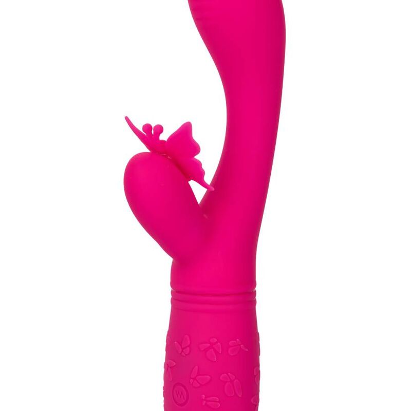 Vibromasseur Butterfly Kiss Flutter Rose - CalExotics