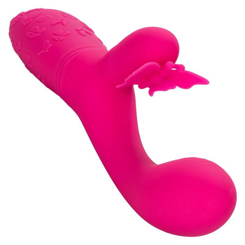 Vibromasseur Butterfly Kiss Flutter Rose - CalExotics
