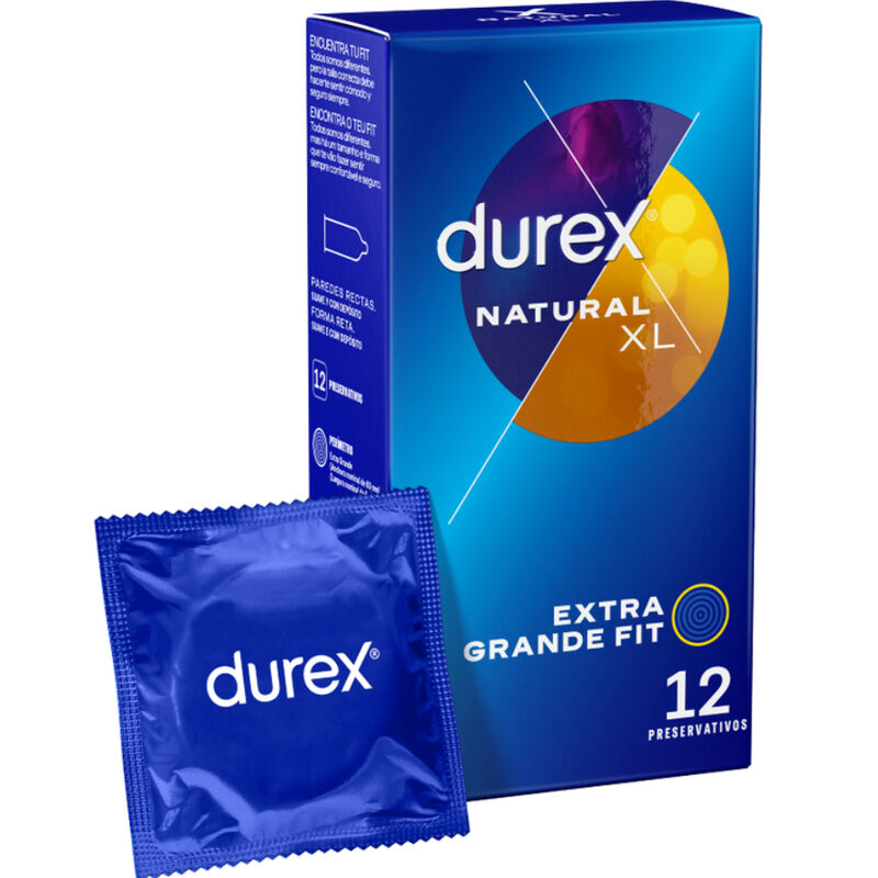 Préservatifs Durex Natural XL Taille Extra-Large - Durex