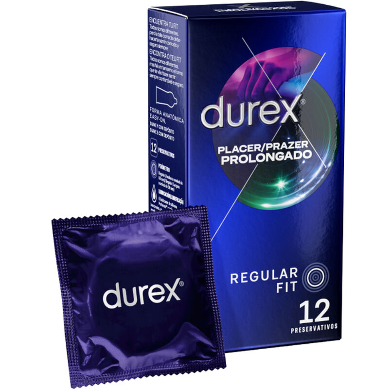 Préservatifs Durex Plaisir Prolongé 12 Unités - Durex