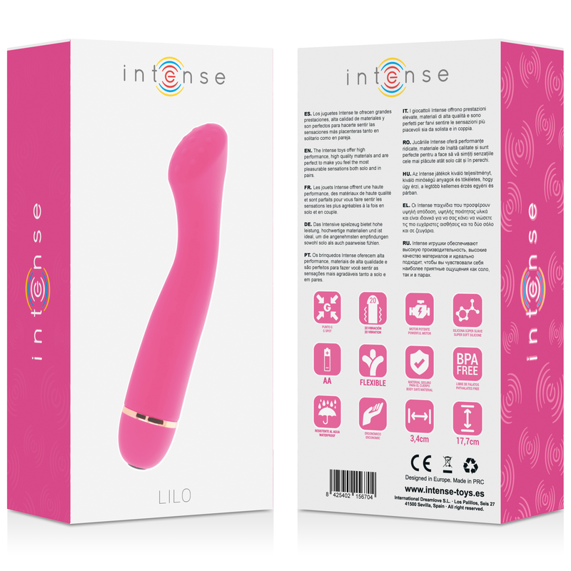 Vibromasseur Lilo Rose 20 Vitesses - Intense