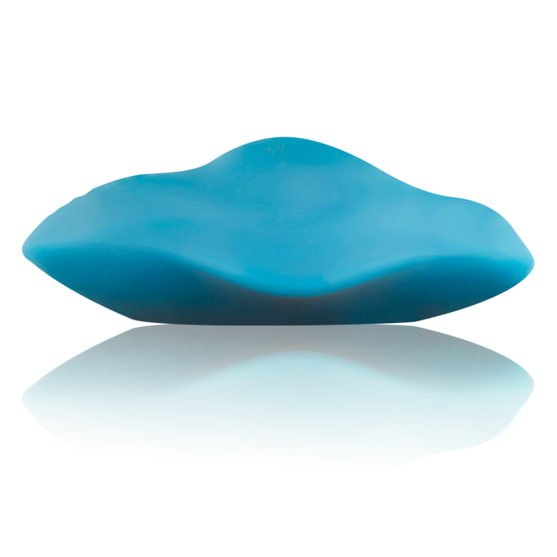 Vibromasseur Culotte Intense Panty Télécommandé Bleu - Samantha