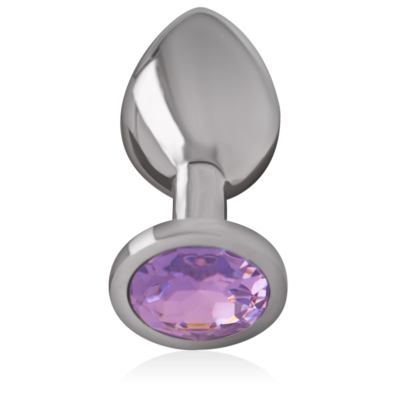 Plug Anal Métal Intense Diamond Jewel Taille L Violet - Intense
