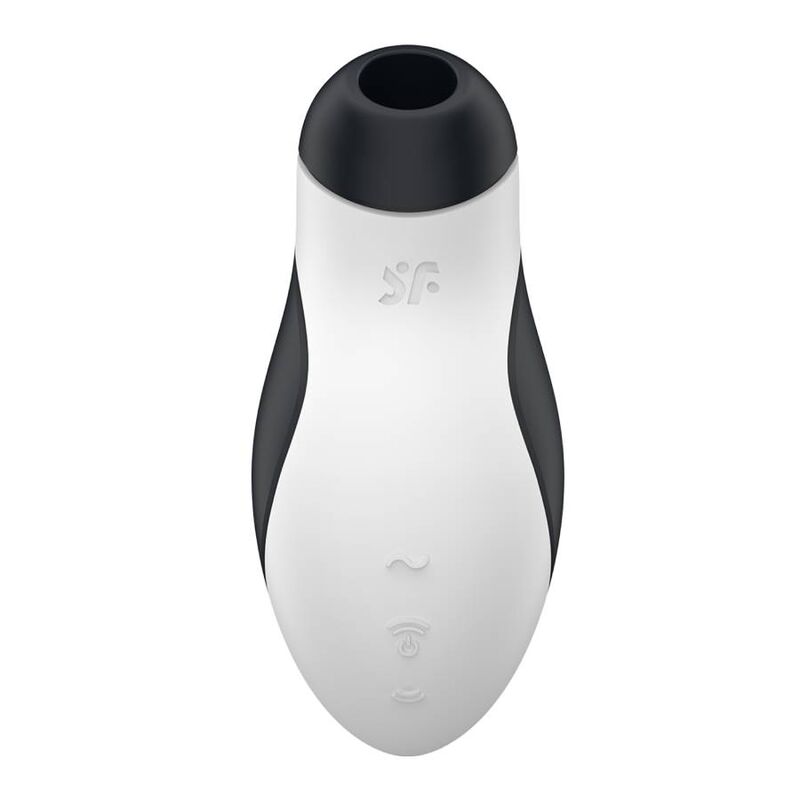 Stimulateur Clitoridien Orca Pingouin Blanc/Noir - Satisfyer