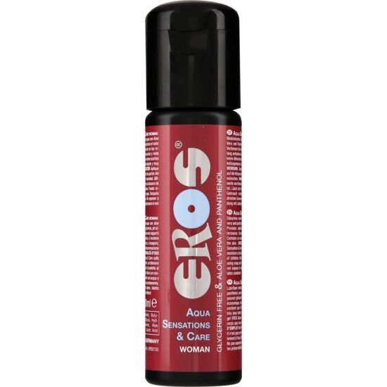 Lubrifiant Eros Aqua Sensations & Care Aloe Vera 100ml - Eros