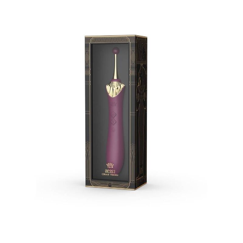 Zalo - Stimulateur Clitoridien Multi Fonctions & Chauffant - Violet