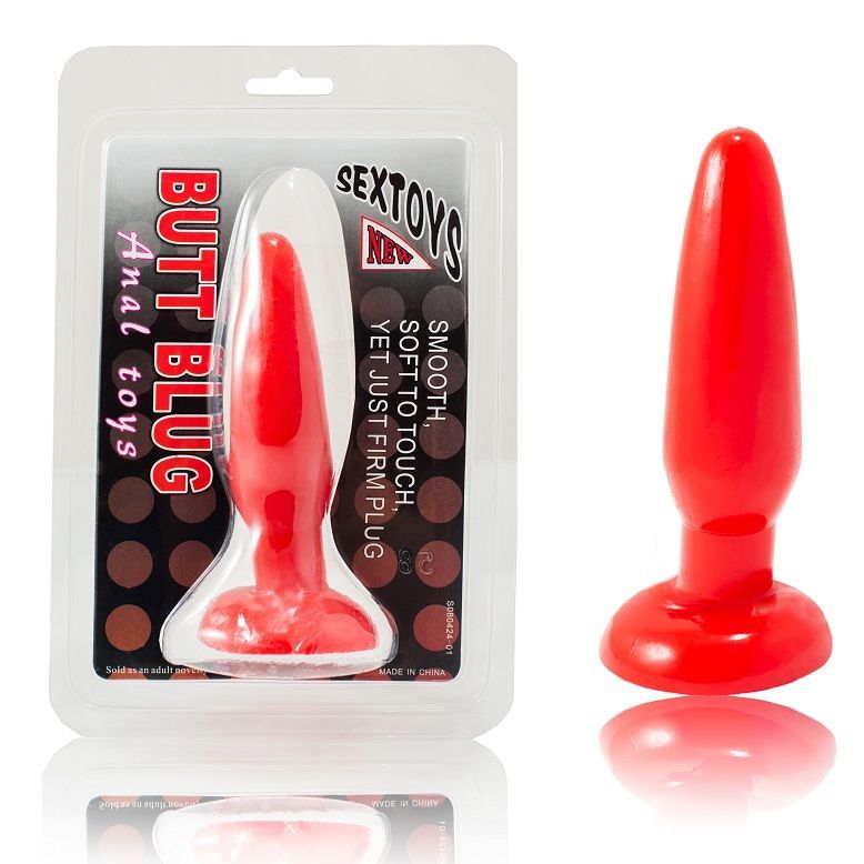 Baile - Plug Anal Doux 15 cm - Rouge