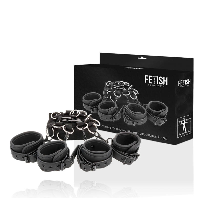 Fetish Submissive – Attache de Lit avec Menottes