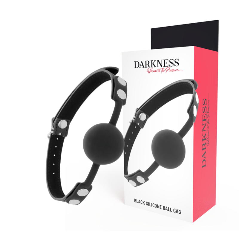 Darkness - billon en silicone noir