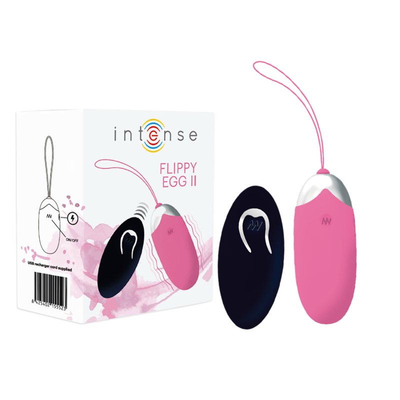 Œuf Vibrant Télécommandé Flippy 2 Rose - Intense