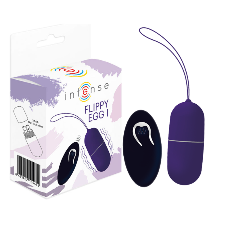 Oeuf Vibrant Télécommandé Flippy 1 Violet - Intense