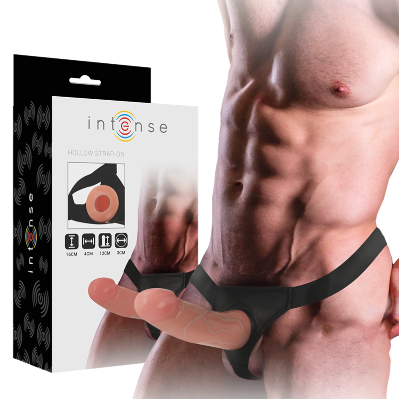 Harnais Gode Creux Intense Beige 16cm - Intense