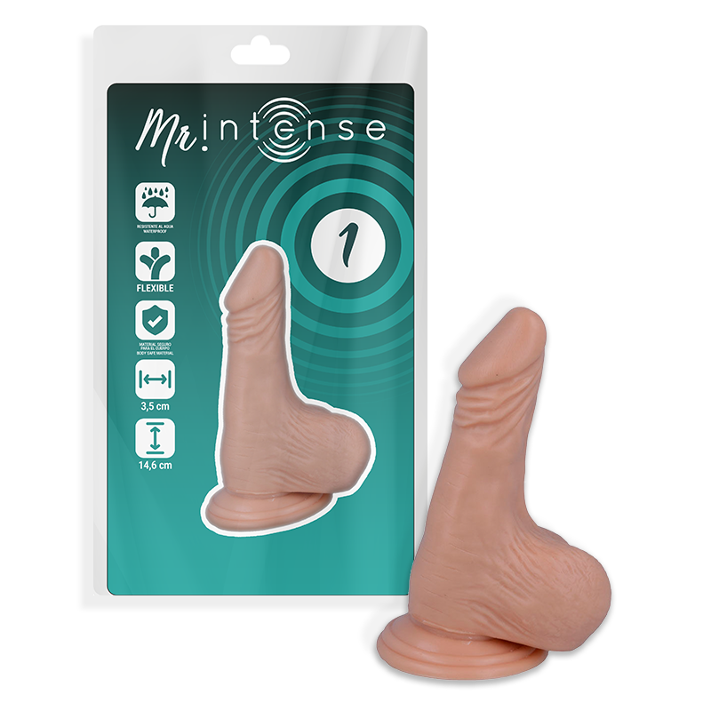 Mr. Intense - Gode Ventouse Réaliste Couleur Chair / 14,6 cm