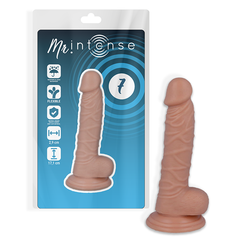 Mr. Intense - Gode Ventouse Réaliste Couleur Chair / 17,1 cm