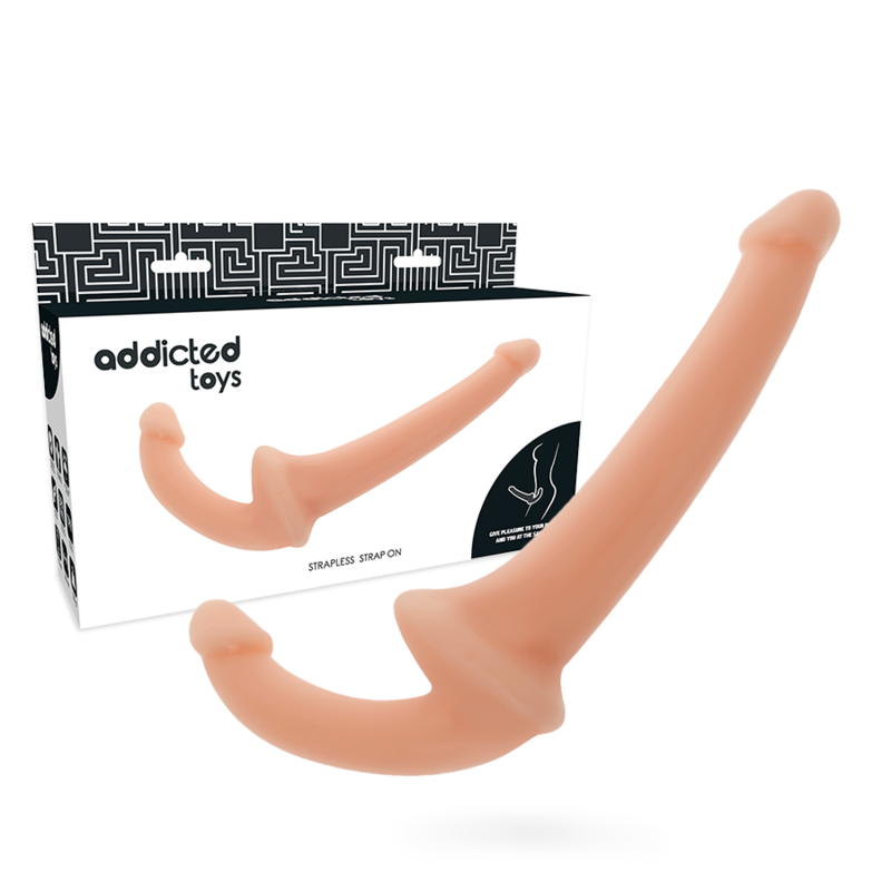 Gode Double Sans Harnais Stimulation Point G - Addicted Toys