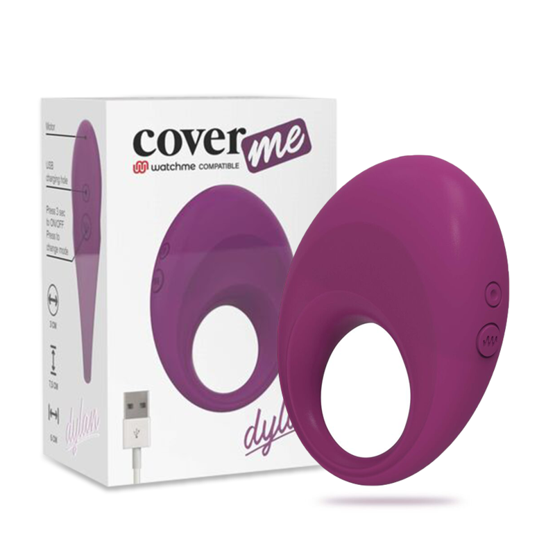 Anneau Vibrant Dylan Rechargeable - Coverme