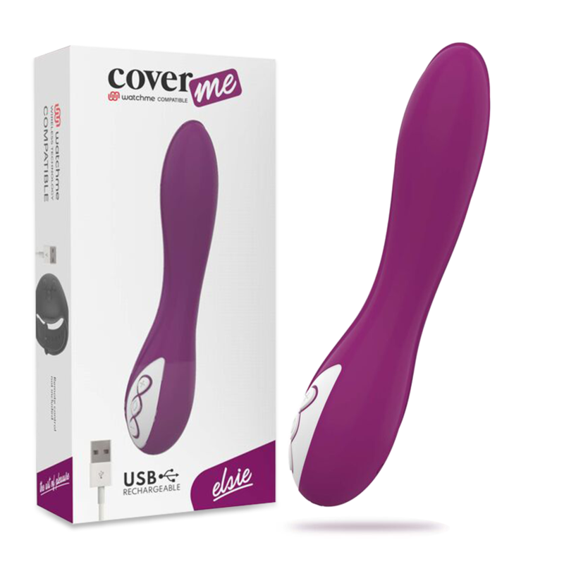 Vibromasseur Elsie Rechargeable Connecté - Coverme