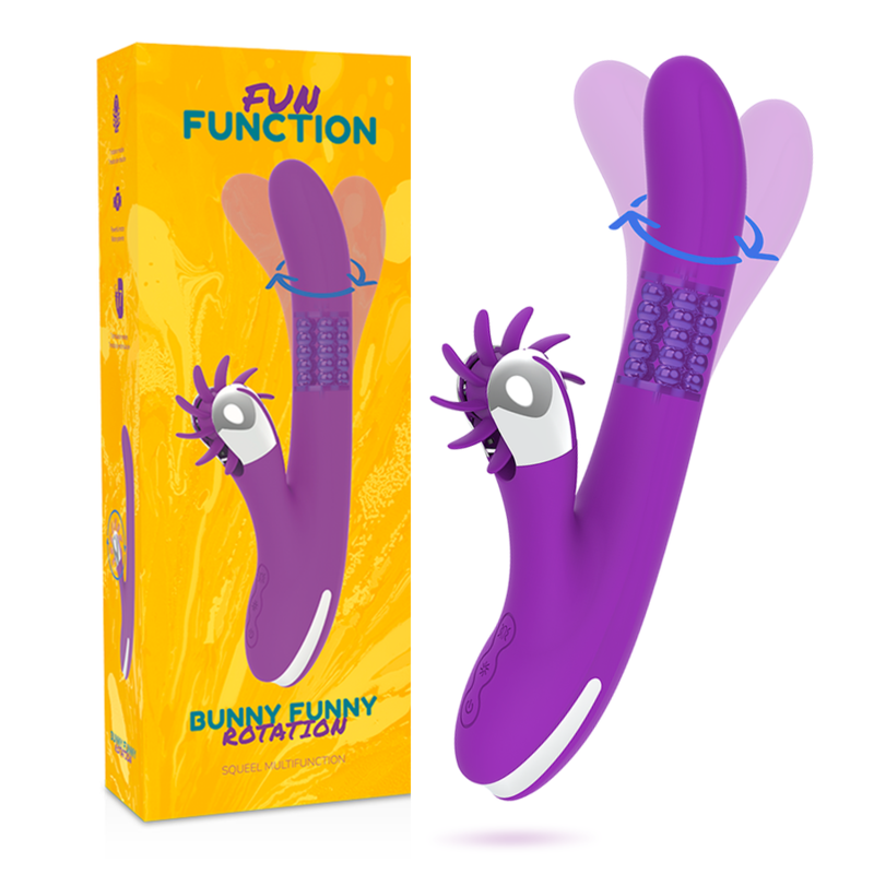 Vibromasseur rabbit Funny Rotation 2.0 - Fun Function - FUN FUNCTION