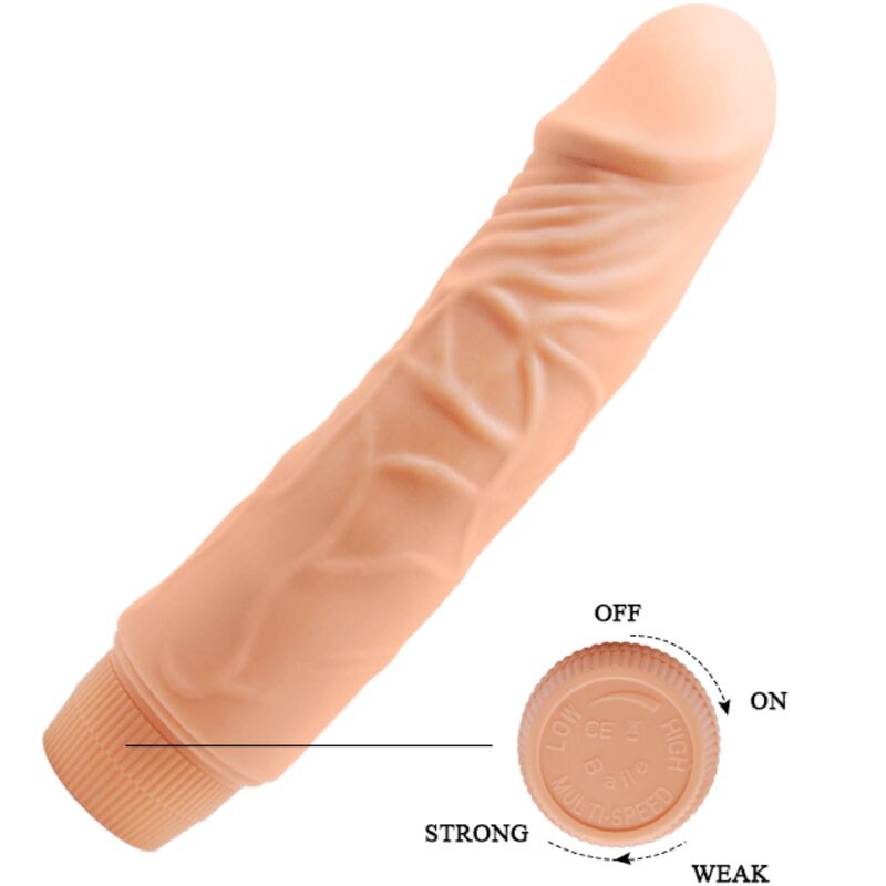 Baile - Vibromasseur Gode Réaliste Chair - 20 cm