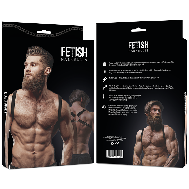 Harnais Poitrine Éco-Cuir Submissive Attitude - Fetish - FETISH SUBMISSIVE ATTITUDE
