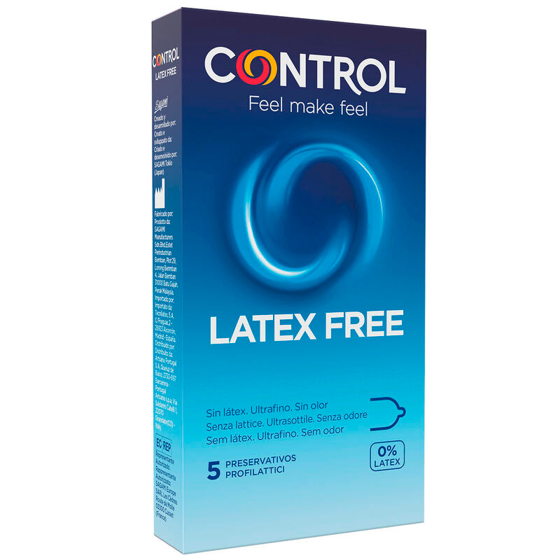 Préservatifs Sans Latex Control Free 5 Unités - Control - CONTROL CONDOMS