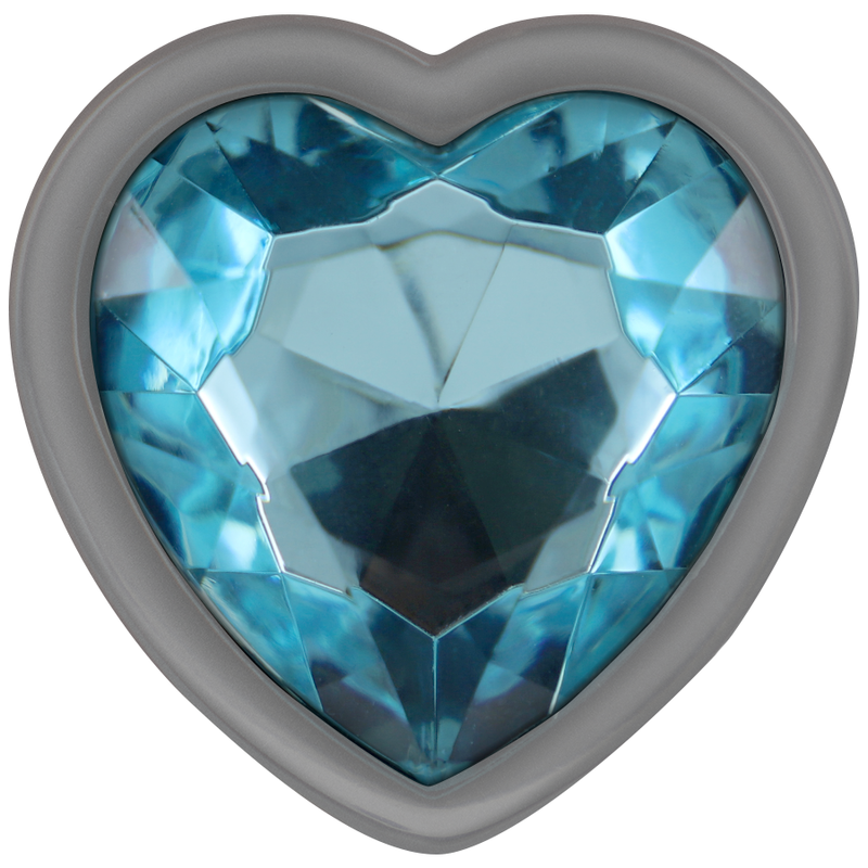 Plug Anal Métal Intense Diamond Jewel Bleu M - Intense