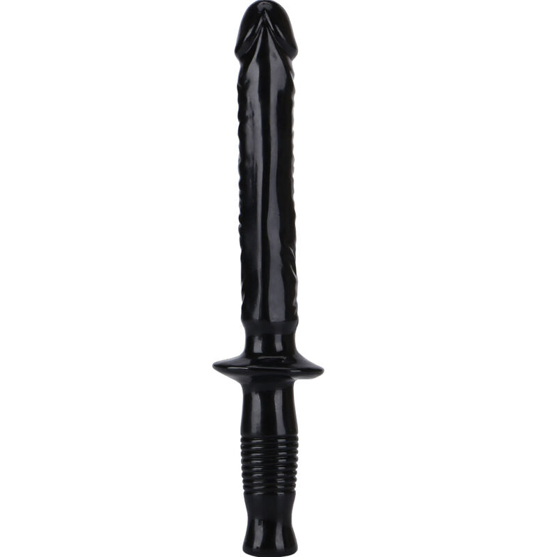 Gode XXL Réaliste Get Real Manhandler Noir 38cm - Get Real