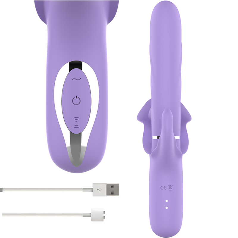 Vibromasseur Multifonction Billie Violet - Intense