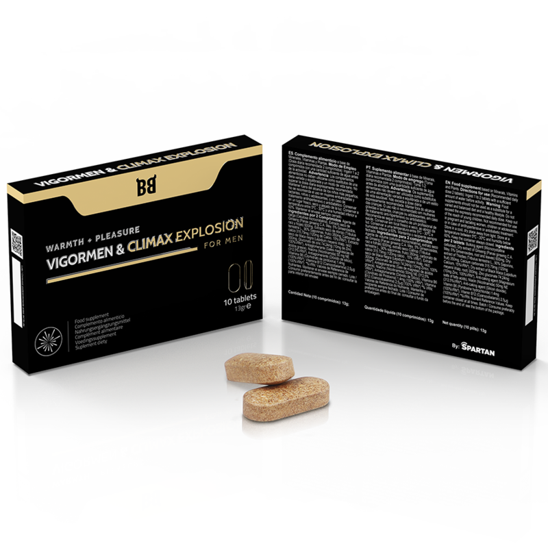 Complément masculin Black Bull Vigormen & Climax Explosion 10 gélules - Black Bull