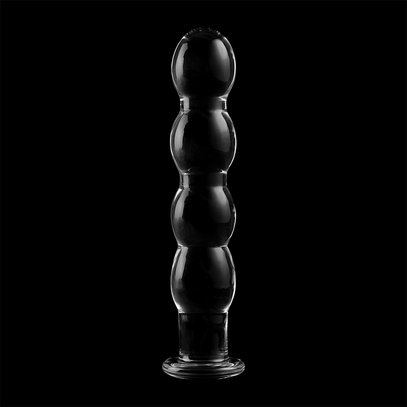 Gode en Verre Nebula Modèle 10 Transparent 16,5cm - Ibiza