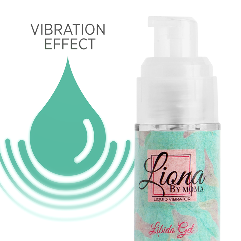 Gel stimulant libido Liona vibrateur liquide 15 ml - Liona by Moma - LIONA BY MOMA