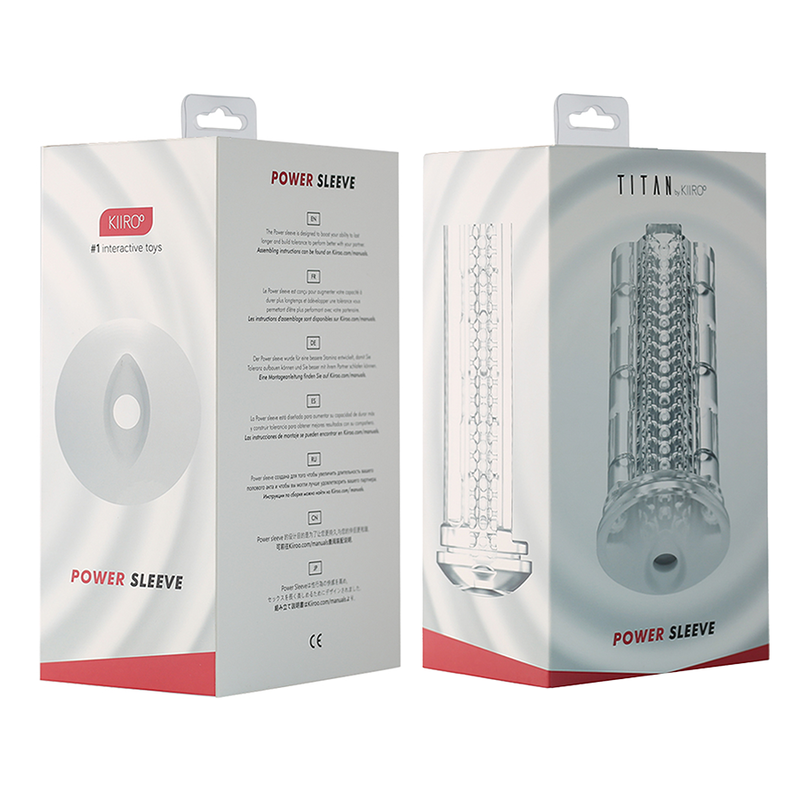 Manchon Titan Power Sleeve - Kiiroo