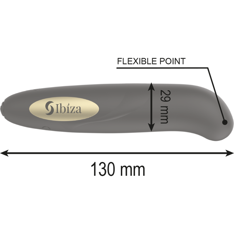 Stimulateur Clitoris Rechargeable Ibiza 10 Modes Doré - Ibiza