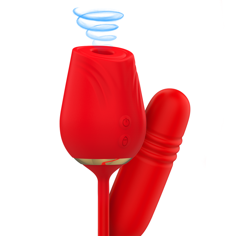 Vibromasseur double plaisir Mia Amalfi succion et vibration - Mia