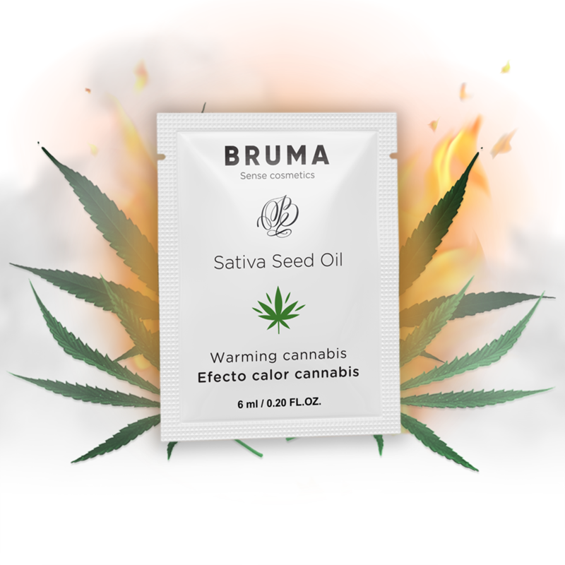 Gel Lubrifiant Réchauffant Cannabis Bruma 6ml - Bruma