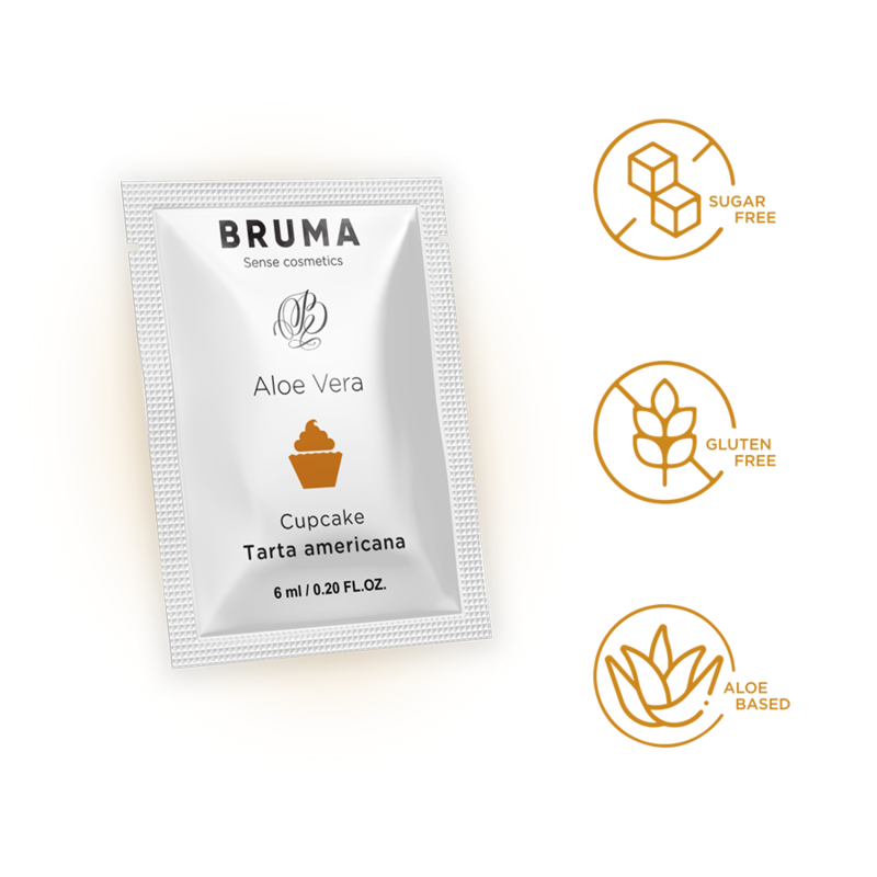 Gel Glissant Bruma Aloe Vera Saveur Cupcake 6ml - Bruma