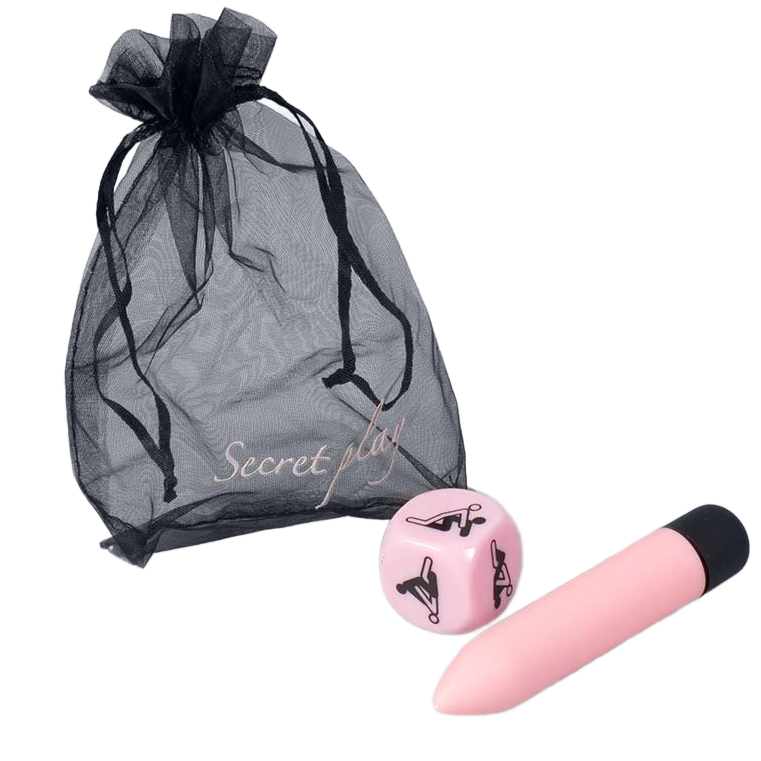 Secret Play - Kit Bullet + Dé Kamasutra Sensual Feelings