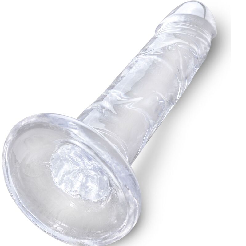 Gode Réaliste King Cock Clear 15,5cm Transparent - Pipedream