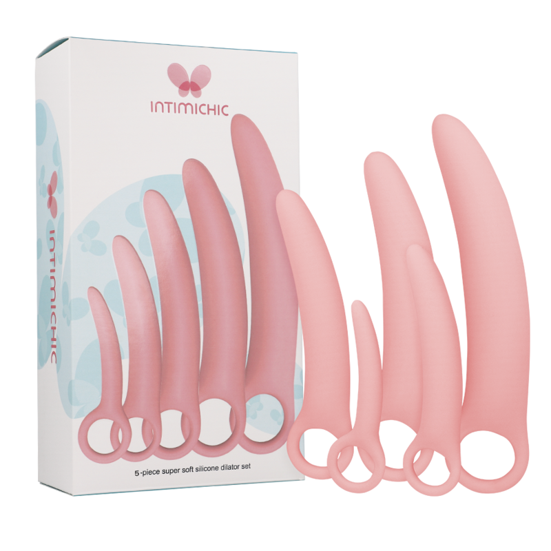 Intimichic – Dilatateurs Vaginales en Silicone Médical - Lot de 5