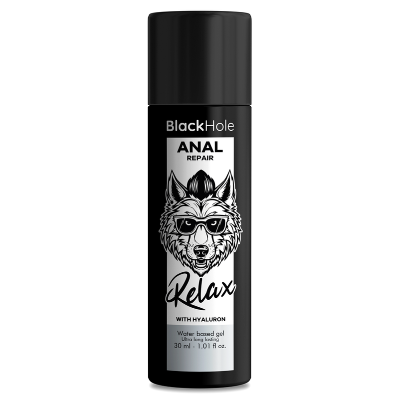 Black Hole - Lubrifiant Dilatateur Relax Réparation Anal à Base d’Eau - 30 ml
