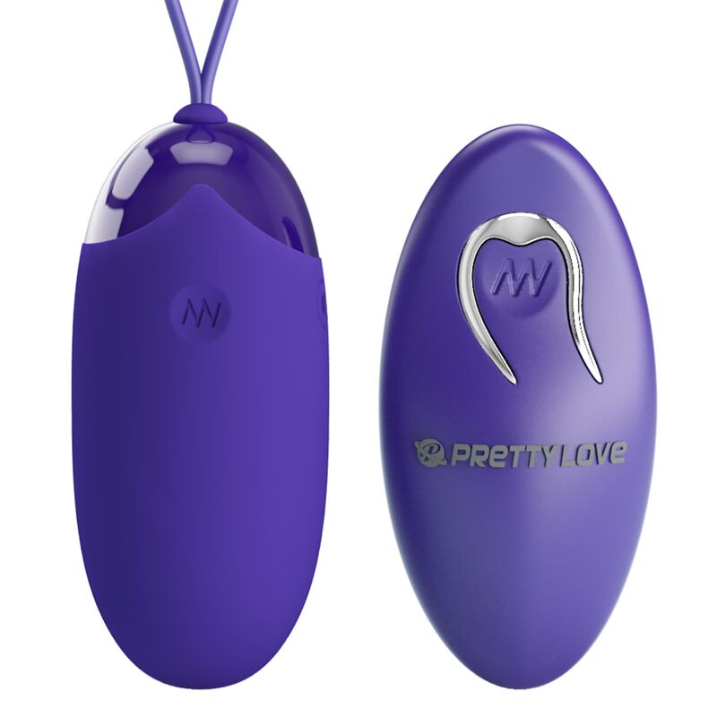 Pretty Love – Mini Oeuf Vibrant avec télécommande – Violet
