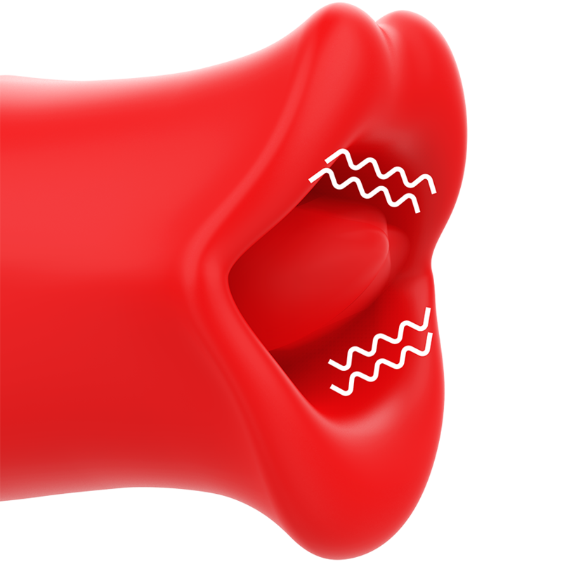 Stimulateur Clitoridien Siena Triple Plaisir Rouge - MIA - MIA