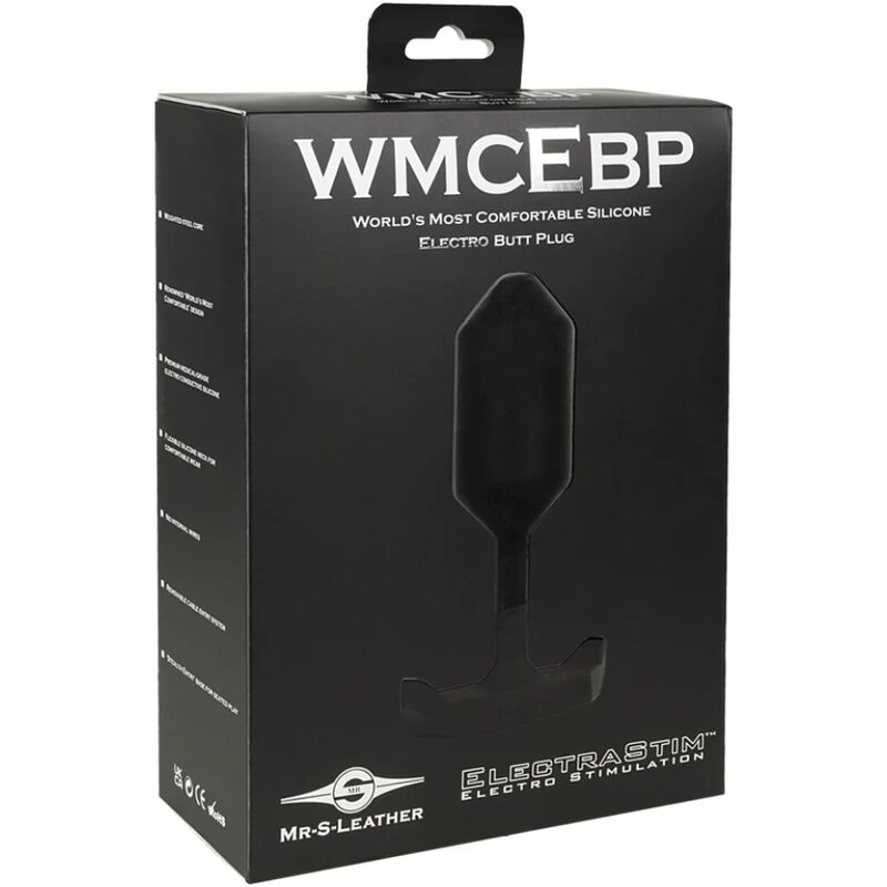 Plug Anal Électro-stimulation Silicone Conducteur - ElectraStim