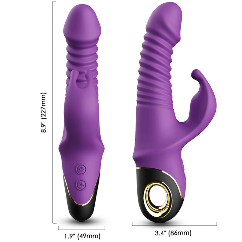 Vibromasseur Lapin Zing Violet - Armony