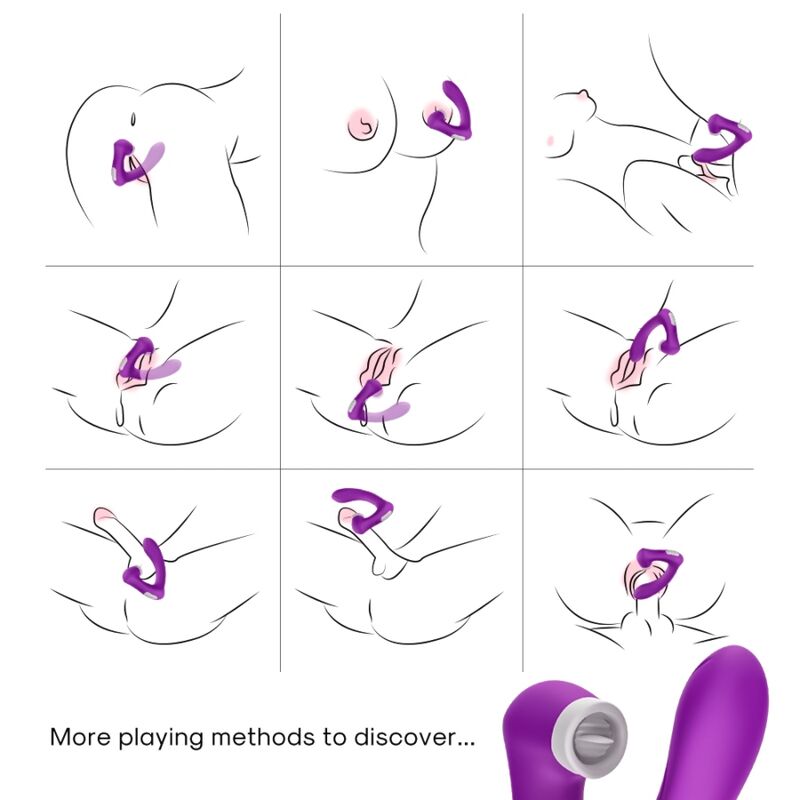 Stimulateur Clitoris Armony SecretKiss Vibrant Violet - Armony