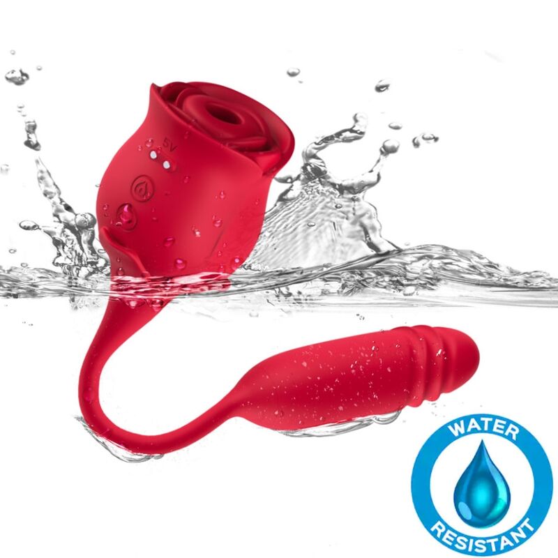 Stimulateur Clitoridien RoseKnight Rouge - Armony