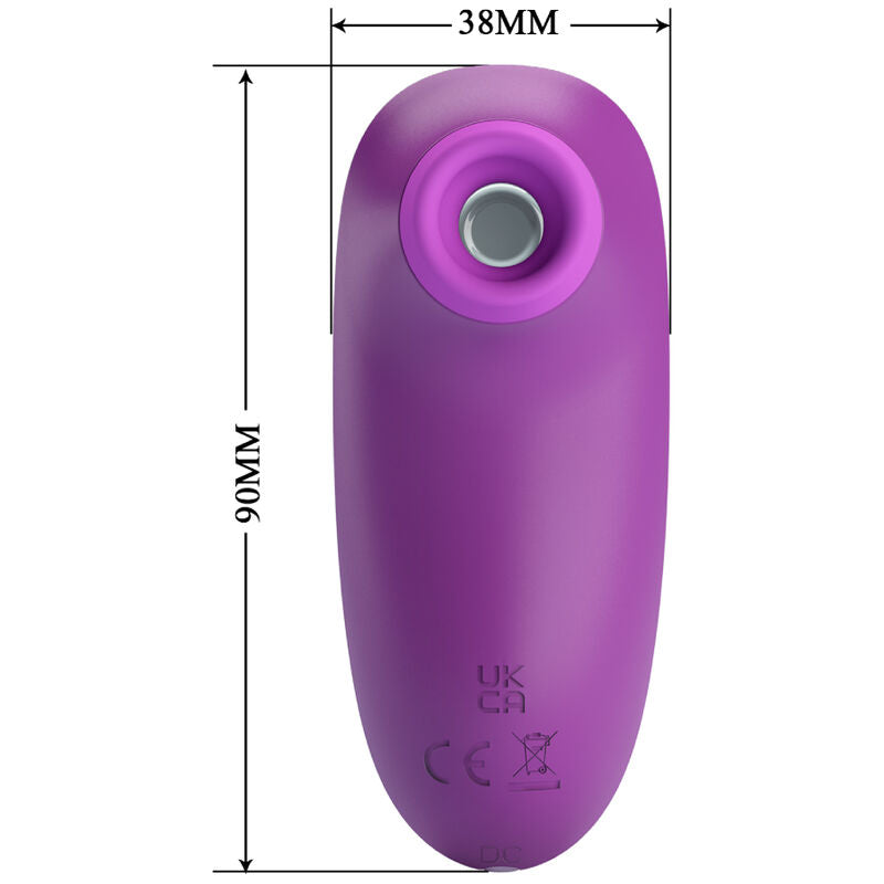 Stimulateur clitoridien Adora Mini ventouse violet - Romance